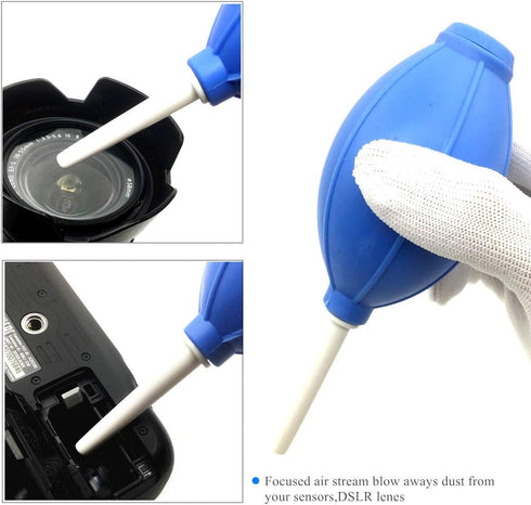 Camera Cleaning Kit for DSLR Mirrorless Cameras Sensor Cleaning and Lens Cleaning with Carry Bag for APSC-Camera