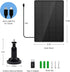 Solar Panel for Outdoor Camera, IP66 Waterproof Charger, Continuous Power Supply for Security Cameras with 10ft Cable