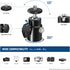 NEEWER 2 Pack E Type Wall Ceiling Mount, Ring Light Wall Mount Bracket with Detachable Ball Head