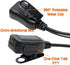 Walkie Talkie Earpiece for Motorola XPR 6350 6550 7350 7550e, APX 4000 6000 7000 8000, XiR P8200 8260 8268 Headset