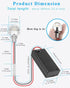 Bulb 3V, 1 Pack AA Battery Holder with Small LED and Switch Battery Box with Terminals, Miniature LED Lights Wiring Kit