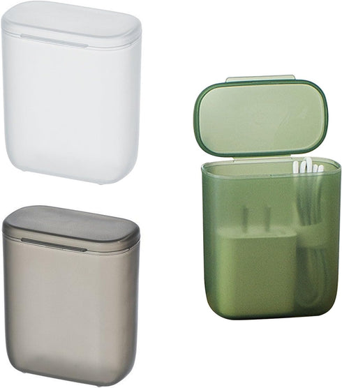 Portable Travel Data Cable Organizer Box with Lid, Phone Charger Organizer for Small Personal Items, Data Cables