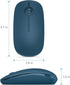 VssoPlor 2.4G Wireless Mouse, Slim Portable Computer Laptop Mouse with Nano Receiver Quiet Silent Optical Mice
