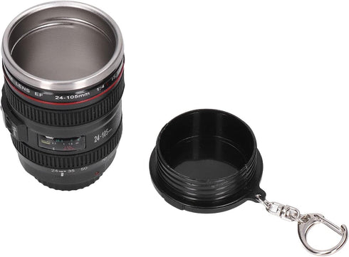 Camera Lens Cup, Stainless Steel Coffee Mug for Living Room, Office, Bedroom