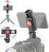 ULANZI ST-06 Camera Hot Shoe Phone Holder, Flexible Tripod Mount Adapter with Cold Shoe for Microphone LED Light