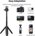 Hosann Century Stick,1/4" GO3, Action,Gopro,Pocket,Insta360 X2/3 Camera Tripod Stand Holder, Mini Tabletop Tripod