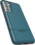 ENCASED Rebel Series Samsung Galaxy S21 Case, Heavy Duty Protective Phone Case, Teal Blue
