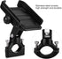 Keenso Motorcycle Bicycle Cell Phone Mount Holder - Adjustable Universal Handlebar Bracket for 4-6inch Mobile Phone,