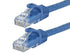 Monoprice Cat6 Ethernet Cable, 20ft, Blue, UTP 24AWG, 550MHz, Snagless, Pack of 1