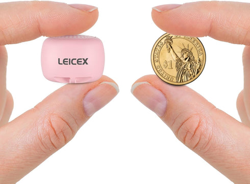 Smallest Bluetooth Speaker, Mini Wireless Cute Bluetooth Speaker with Bluetooth 5.0 for Travel Outdoor Sound, Pink