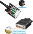 DB15 Solderless Male RS232 D-SUB Serial Adapters, 15 Pin Port Terminal Solderfree Breakout Board Connector with Case