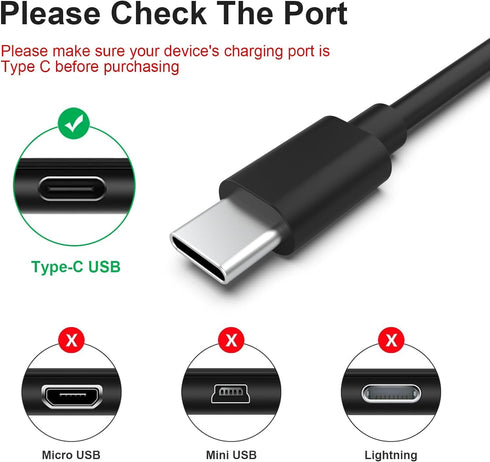 USB C Charging Cable for Kindle Paperwhite 2022, Kindle Scribe, New-Fire Max 11 2023, HD 10 10Plus 9th-13th Gen, Fire