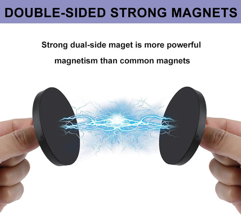 Magnetic Camera Mount Base Stand with Rubber Coated Holder, 1/4 inch Thread for WYZE Cam Pan V3/V2