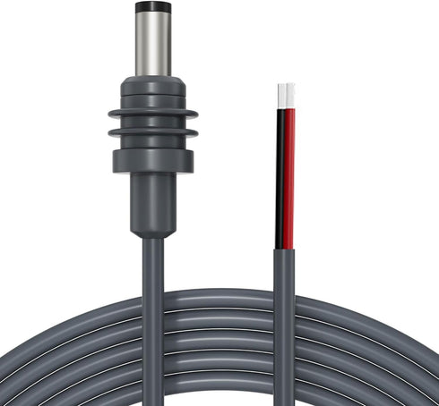 Msvueioe 6.5FT Power Pigtails Cable Compatible with Starlink Mini, 14AWG DC 5.5mm x