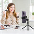 JCTRIWAY Tripod Phone Mount, Universal Phone Holder for Tripod, Cell Phone Tripod Mount Adapter Multi Angle Adjustment