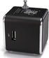 Longben MP3 Bluetooth Speaker,Digital Mini Portable FM Radio Radio mini Speaker USB SD TF Card Audio Player (Black)