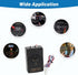 Car Audio Speaker Wire to RCA Line Output Converter, 2-Channel High to Low RCA Converter for Amplifier Subwoofer