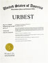 URBEST 1000 Pcs Self Locking Wire Cable Zip Ties - 6 Inch Nylon Zip Tie, Fasten Wrap, Yellow