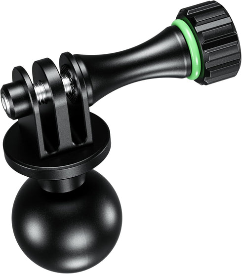 BRCOVAN Aluminum Alloy Tripod Mount Adapter with 1/4"-20 Thread & 1'' TPU Ball Joint, Compatible with RAM Mounts