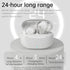 SRICH 30H IPX7 Wireless Bluetooth Earbuds, Playtime HiFi Stereo, Waterproof with Noise Cancelling Mic, Lightweight
