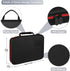199+ 9V Battery Organizer Holder Storage Case with Tester,Waterproof Carrying Case Bag,Battery Vault Box for Garage