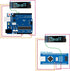 JUZITAO 6PCS I2C 0.91 Inch I2C I2C 3.3V~5V(Blue Display Module OLED Display Module Blue OLED Screen Driver DC Display