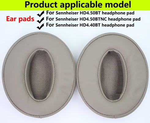 Replacement Ear Pads Compatible with Sennheiser HD4.50BT HD4.50BTNC Headphone Pads HD4.40BT Headphone Pads (Champagne Gold)
