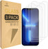 Mr.Shield Screen Protector for iPhone 14 Plus & 13 Pro Max - 6.7 Inch Tempered Glass, 9H Hardness, 3 Pack