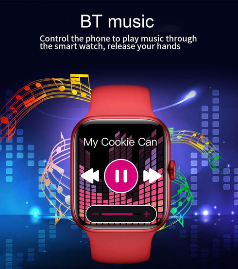 Smart Watch for Men Women Kids, 2.09" Touch Screen Fitness Tracker Smartwatch with Call/SMS/Sleep Monitor, Black