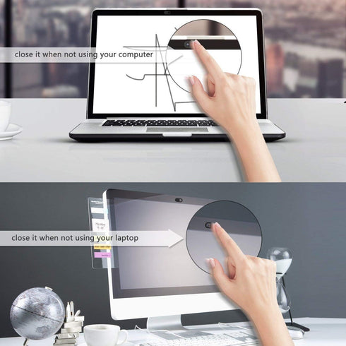 EYSOFT Webcam Cover, Webcam Cover Slide Compatible for Laptop, Desktop, PC, MacBook Pro, iMac, Mac mini, iPad Pro