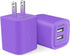USB Plug Wall Charger Fast Charging Block, Dual Port AC Adapter for iPhone 15/14/13/12/11 Pro, Samsung Phones