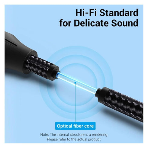SYILJVAFV Shell-Grey,1.5m) Digital Optical Fiber Cable Toslink SPDIF Audio Cable for Amplifiers, Media Players