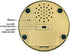 Neutral Recordable Sound Button – 30 Second Recording Button for Your Own Message (Golden)