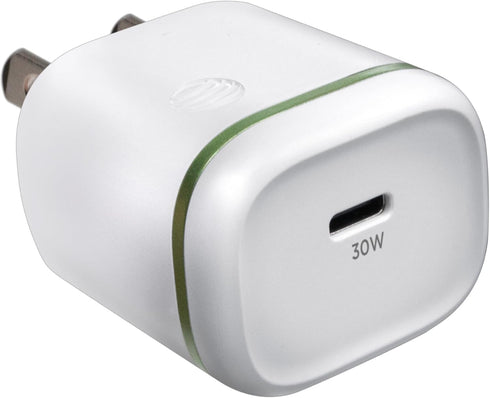 AT&T USB-C Wall Charger 30W Fast Charging Power Adapter Foldable Prongs, Compact Travel