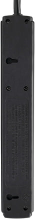 Tripp Lite 6 Outlet Surge Protector Power Strip, 6ft Cord, Black, $10,000 INSURANCE (TLP6B)