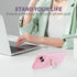 Cell Phone Ring Holder, Transparent 360° Rotation Finger Stand, Clear Kickstand Compatible with Most Phones, Tablets