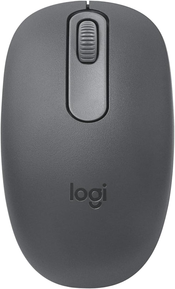 Logitech M196 Bluetooth Wireless Mouse - Compact Portable Mouse for Laptops, Tablets, 12-Month Battery, Graphite