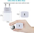 USB C Adapter, European Plug Adapter, 2-Pack Fast 20W Europe Travel Plug Power Adapter, Type C Wall Chargers for iPhone