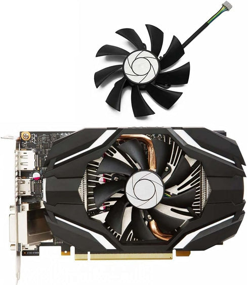 HA9515H12SF-Z Replacement Cooling Fan for MSI GTX 1060 6GB OC Graphics Card, Quiet Cooler Fan