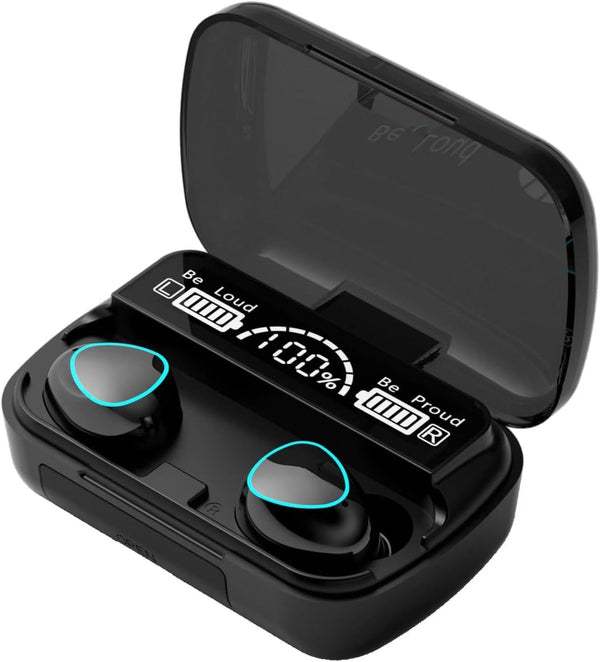 DCBCODGAL MWRPCRDN Wireless Earbuds, Bluetooth 5.3 Ear Buds LED Power Display Headphones 30H