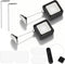 HINGTAI 2Pcs Retractable Remote Control Tether, Remote Control Leash Holder Kit Includes Adhesive