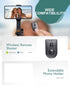 GBFETM 71" Phone Tripod Selfie Stick for iPhone and Android Phone, Cell Phone Tripod Stand with Wireless Remote Control