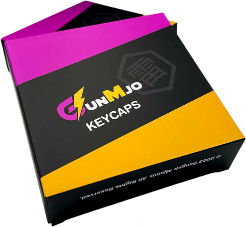 GUNMJO PBT Dye-Sublimation Astronaut Keycaps for Mechanical Keyboard, OEM Profile 61/87/104 Keys with Cherry Gateron MX
