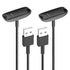 Threeeggs 2 Pack USB Charger Dock Cord for Fitbit Inspire 2, 3.3 ft / 100cm Charging Cable
