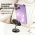 TNAIYH 360 Car Magnetic Phone Holder, Adjustable Strong Magnet Vehicle Dashboard Mobile Phone Mount, Foldable