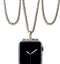 Stainless Steel Chain Necklace Pendant - Compatible with Apple Watch 42mm Series 3 2 1 / 44mm Series 5 4