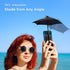 360Adjustable OUTXE Phone Umbrella for Sun, Shade Cover for Cell iPhone/Android/Kindle, Mini Cellphone Shield Suction