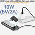 QIANRENON USB C to Micro USB 90° Angle Charging Data Connector, Right Angle Adapter for Phone and Camera