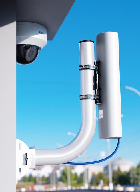 GOOD STORY 2-Pack Universal Antenna Mount UB-AM Compatible for WiFi Extenders Wireless Bridge Mount Bracket Pole & Wall