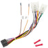 16Pin ISO Android Radio Stereo Wiring Harness with Butt Connector, SWC Cable Replacement for Toyota and Subaru